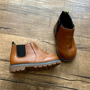 Brown Leather Ankle Boots